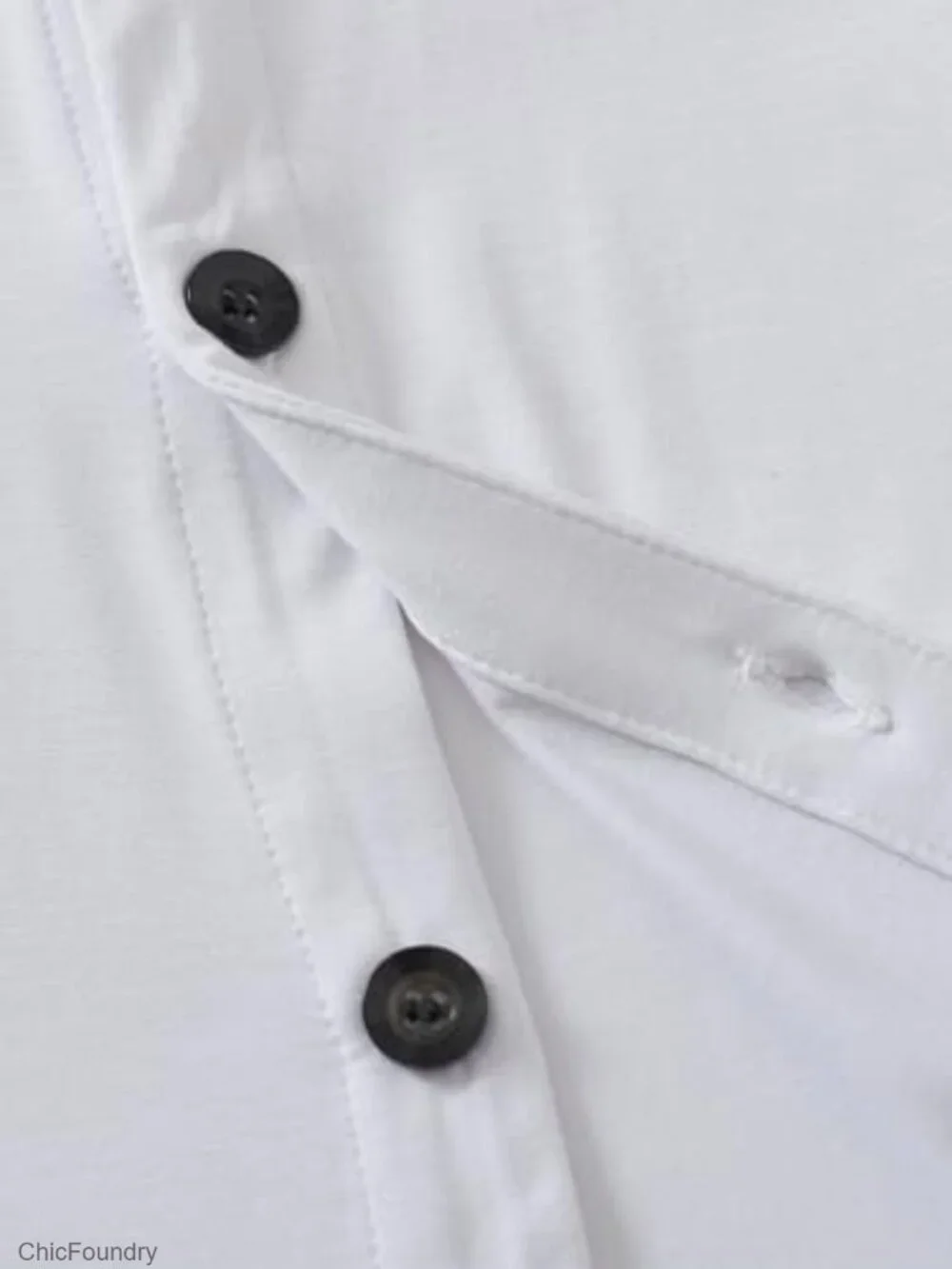 Men's Viscose Button Up Short Sleeve Pajama Set - Picture 6 of 6